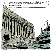 'Ilmastonmuutoksen torjuminen ei ole ajankohtaista, koska se saattaisi hidastaa bkt:n kasvua.' Kuva (c) Jukka Tilus